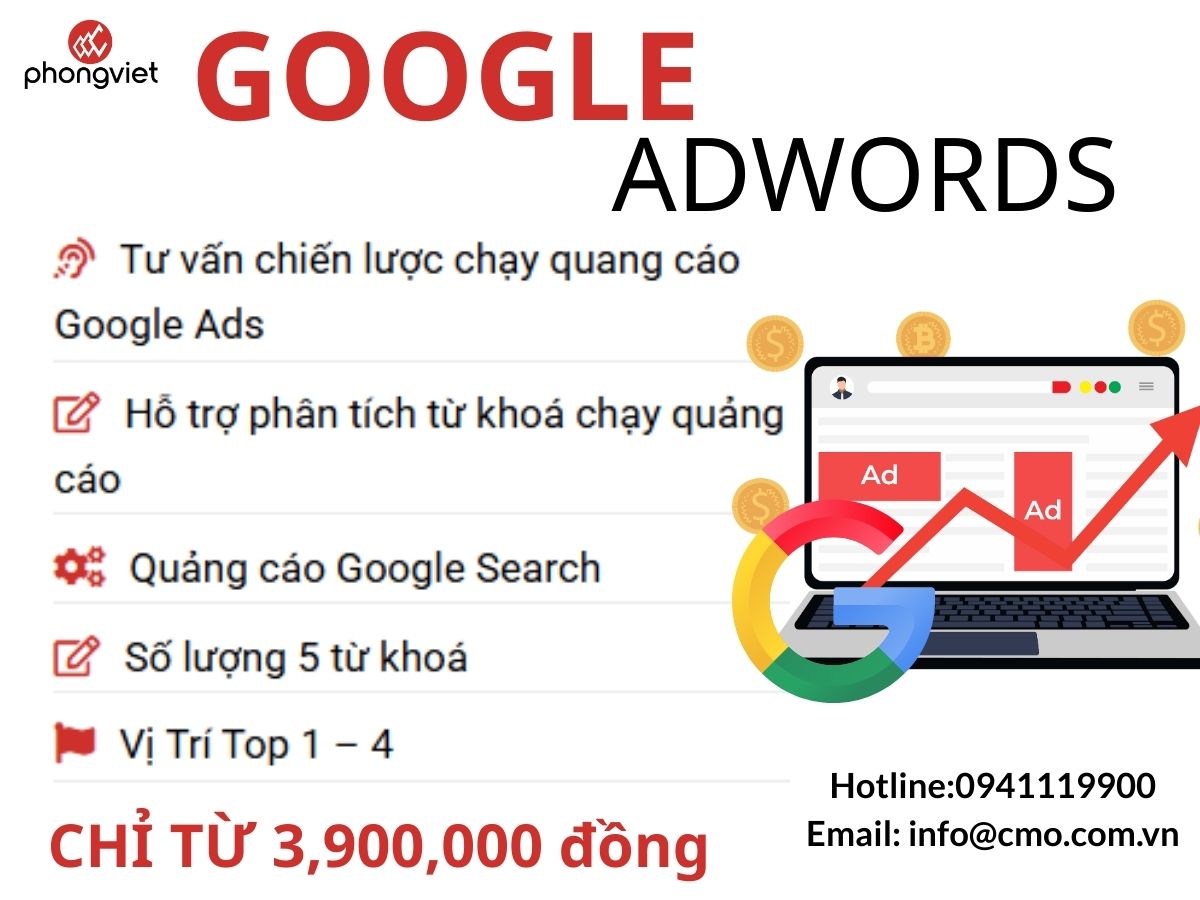 Chạy Google Adwords